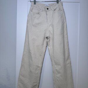 OAK + FORT Wide Legged Corduroy Pants